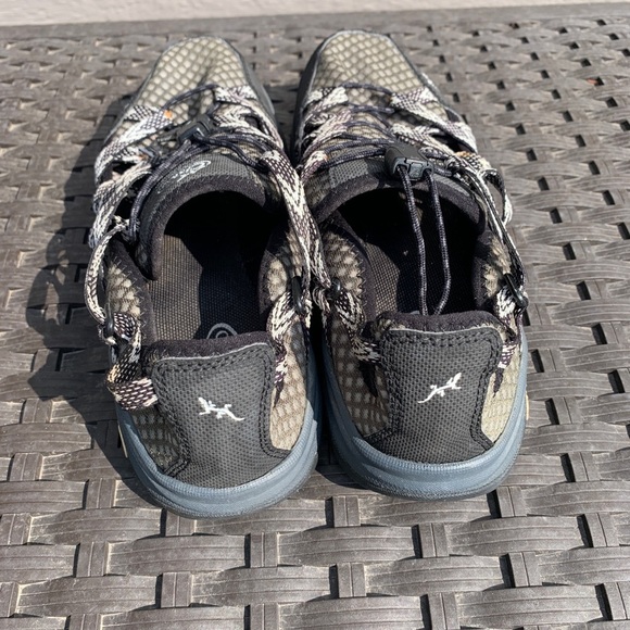 Chaco Outcross Evo Free Shoes black hiking single waterproof outdoor Womens 7 - Picture 4 of 8